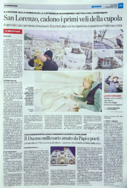 il secolo xix modus architecturae rilievo san lorenzo genova