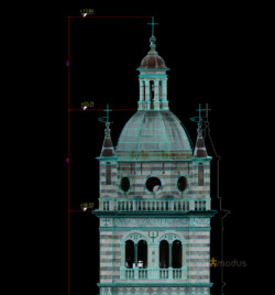 modus architecturae rilievo san lorenzo genova