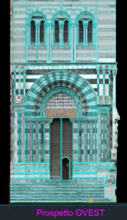 modus architecturae rilievo san lorenzo genova